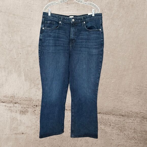 NWT A New Day Lightly Distressed High Rise Bootcut Jeans Size 16R - Picture 8 of 12